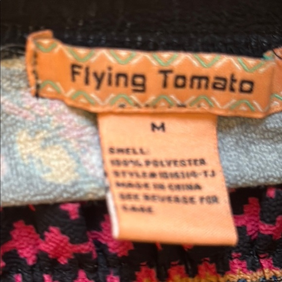 Flying Tomato Floral Mini Dress - Black and Pink - Picture 5 of 8